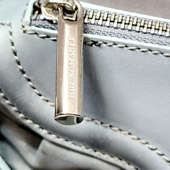 Bruno Magli Leather Satchel Bag - Picture 3 of 7